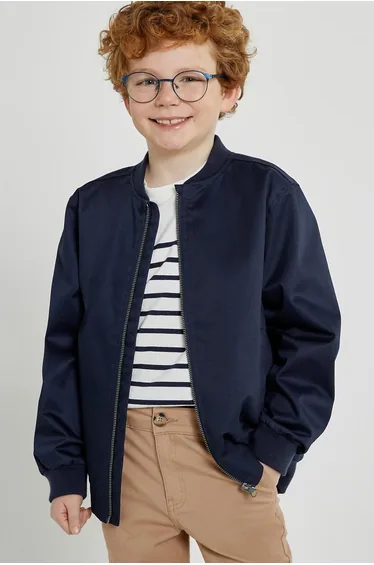 La Redoute Blue Bomber Jacket