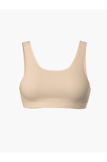 Non-Wired Non-Padded Plain Sports Bra