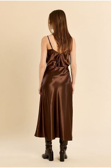 Satin Maxi Skirt product thumbnail 3