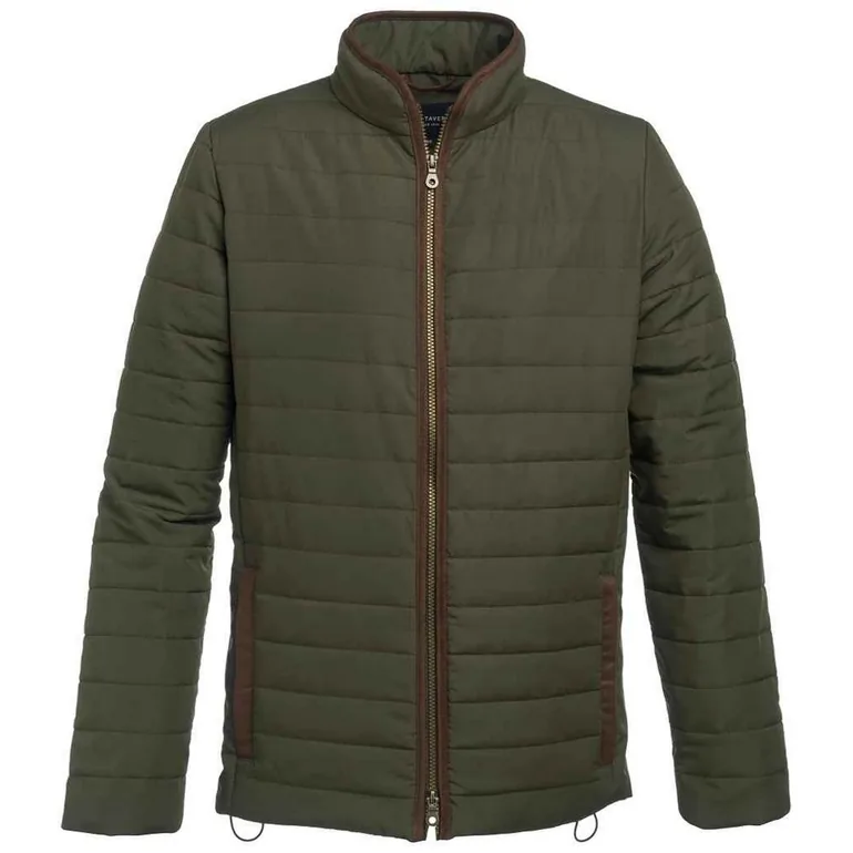 Brook Taverner Mens Padded Jacket - Olive