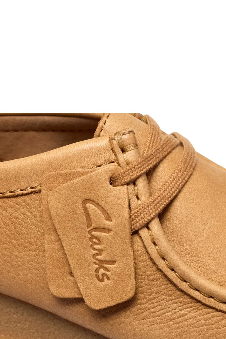 Wallabee EVO Leather Lace-Up Shoe Tan - 2