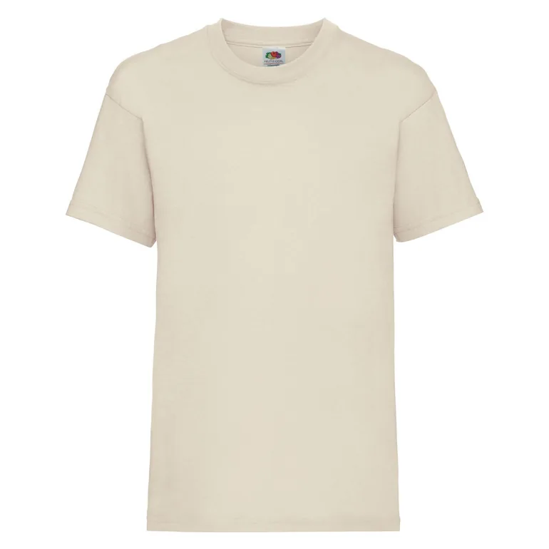 Fruit of the Loom Childrens/Kids Value T-Shirt - Natural