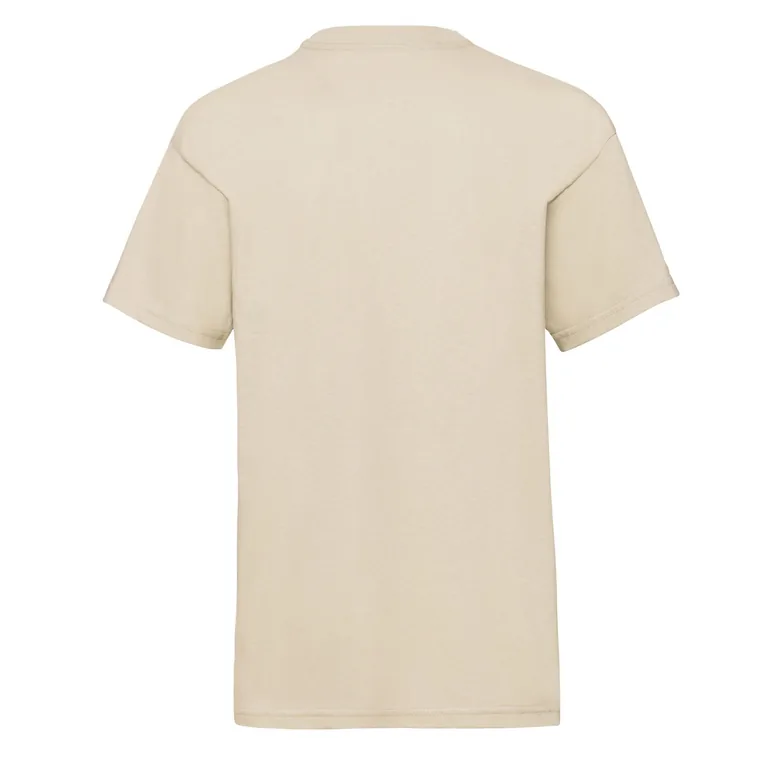 Fruit of the Loom Childrens/Kids Value T-Shirt - Natural - 1