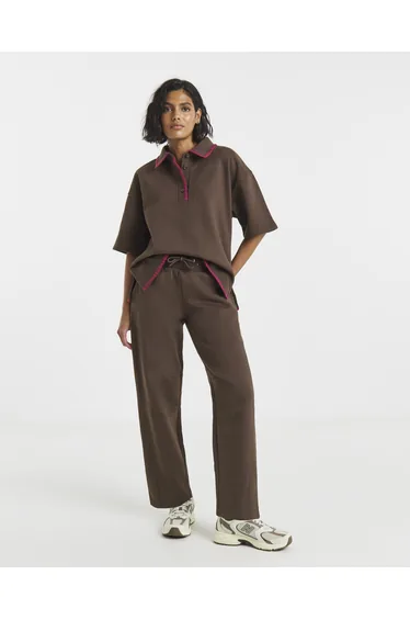 Whipstitch Barrel Leg Jogger