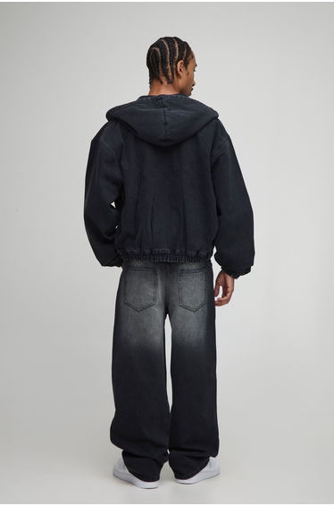 Relaxed Fit Washed Knee Dart Jeans product thumbnail 2