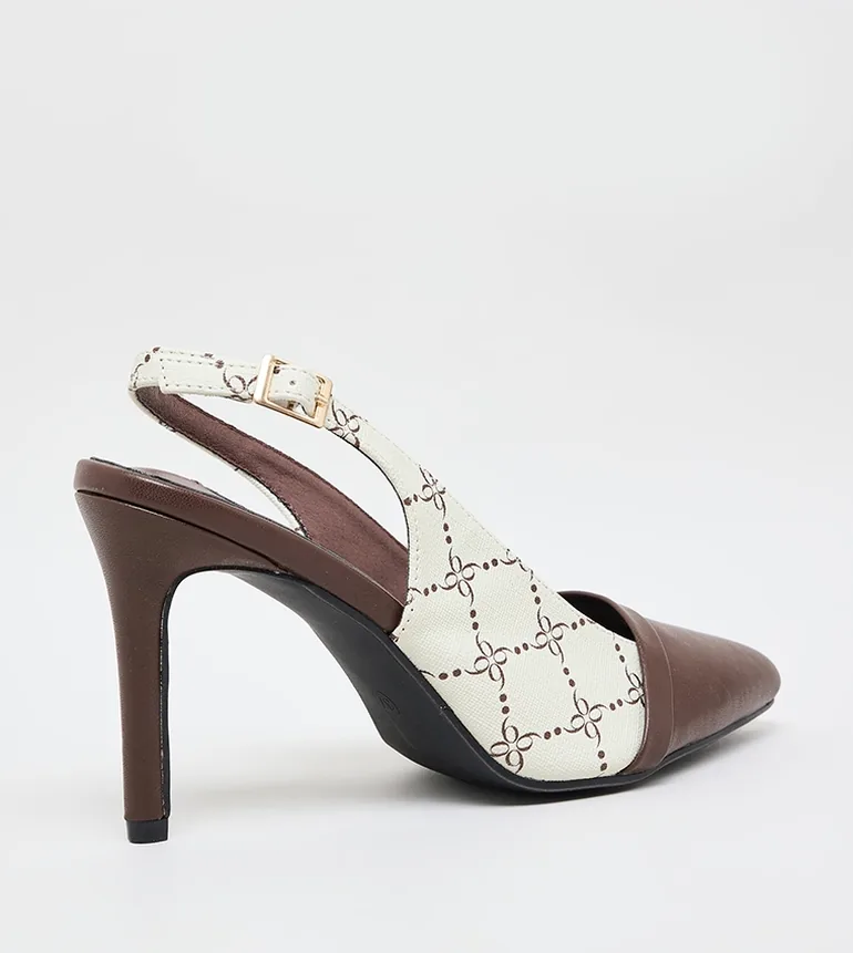 WOMENS FEE2553-1 SHOES BROWN - 2