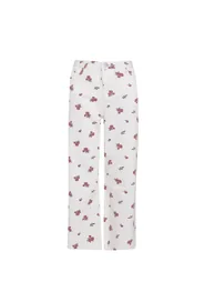 Glamorous Womens White Ditsy Denim Jeans - 1