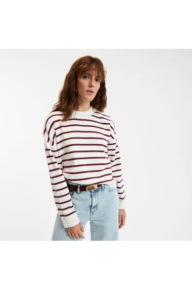 Breton Striped Cotton Jumper/Sweater