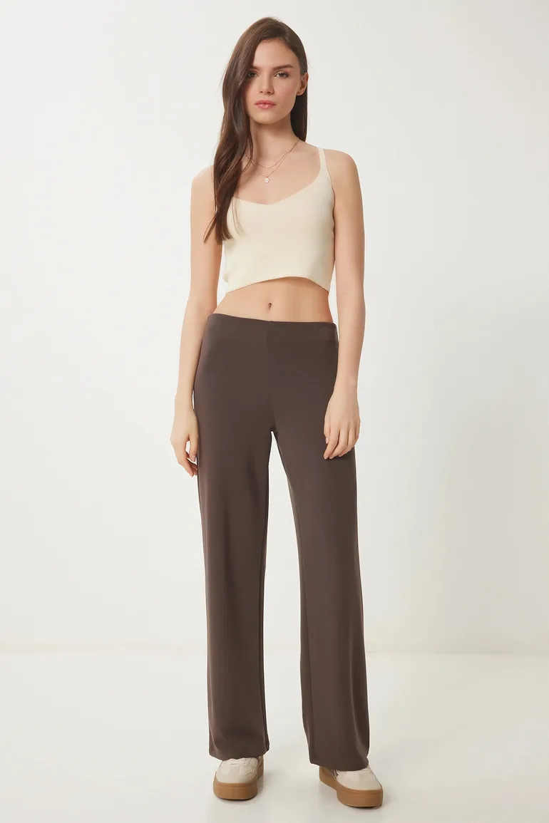 ISTANBUL Regular Fit Elastic Waist Sweatpants - 1