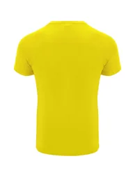 Roly Mens Bahrain Short-Sleeved Sports T-Shirt - Yellow - 1