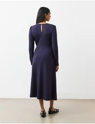 Carla Ponte Jersey Midi Dress - 2