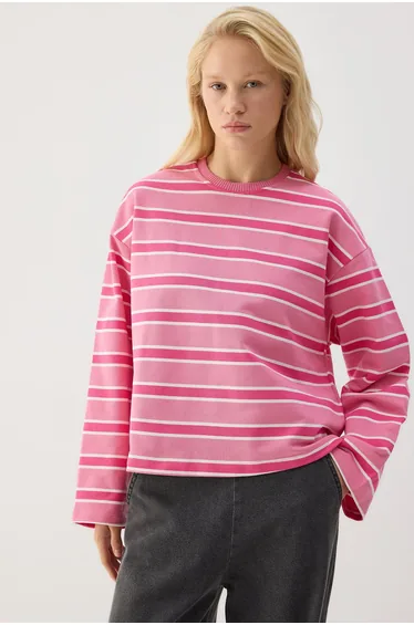 STRIPED BASIC T-SHIRT