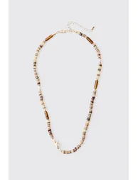 Beaded Star Fish Necklace - multi