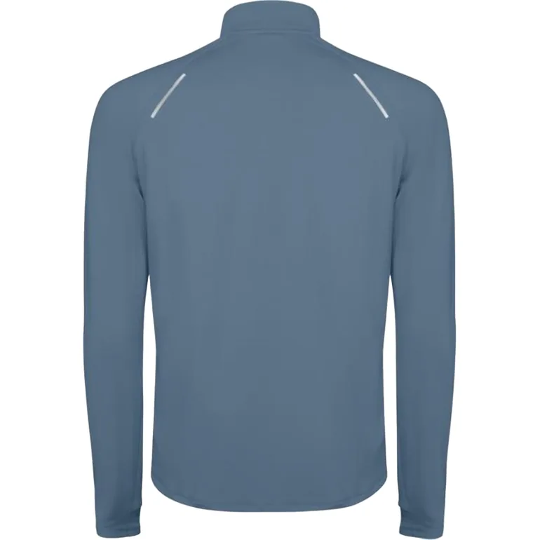 Roly Mens Estambul Quarter Zip Long-Sleeved Sweatshirt - Storm Blue
