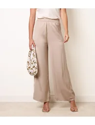 High Waist Wide Leg Trousers - 1