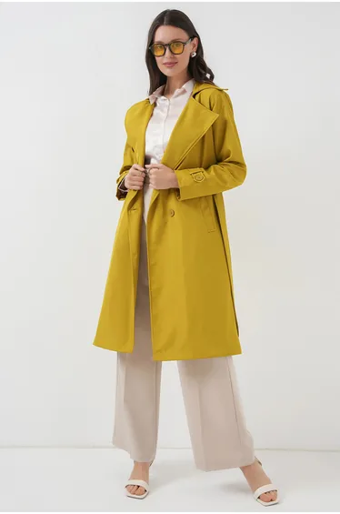 BDART Double Breasted Lined Trench Coat