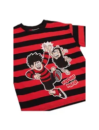 Beano Boys Dennis the Menace Short-Sleeved T-Shirt - Red - 2