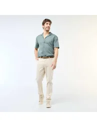 Solid Chino Pants - Standard Waist WHITE