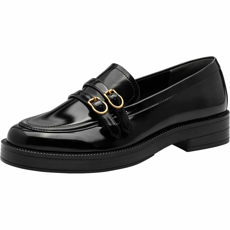 Loafers with Buckles - 3