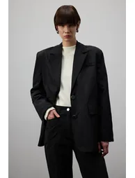 PARACHUTE FABRIC BLAZER JACKET - 2