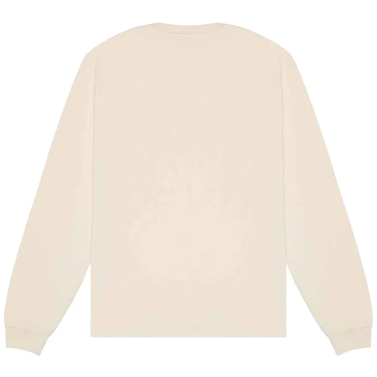 Bella + Canvas  Adult Heavyweight Long-Sleeved T-Shirt - Natural - 1