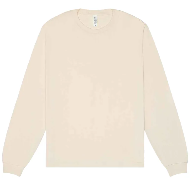 Bella + Canvas  Adult Heavyweight Long-Sleeved T-Shirt - Natural
