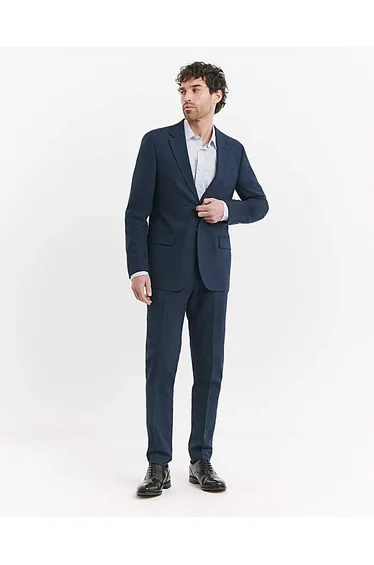 Regular Fit Linen Blend Blazer