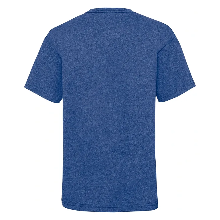 Fruit of the Loom Childrens/Kids Value T-Shirt - Retro Heather Royal - 1