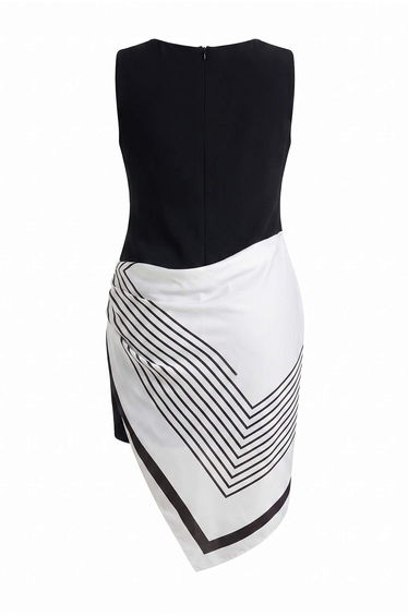 Black Woven Plus Size Dress product thumbnail 4