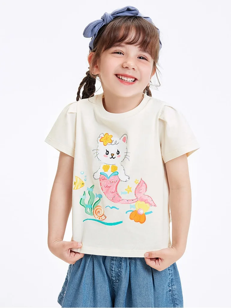 Girls' T-Shirt With Print
