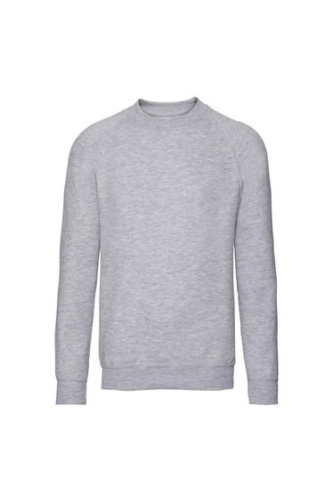 Jerzees Schoolgear Childrens/Kids Raglan Sweatshirt - Light Oxford Grey