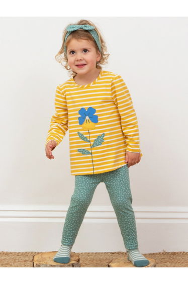 Pretty pansy tunic