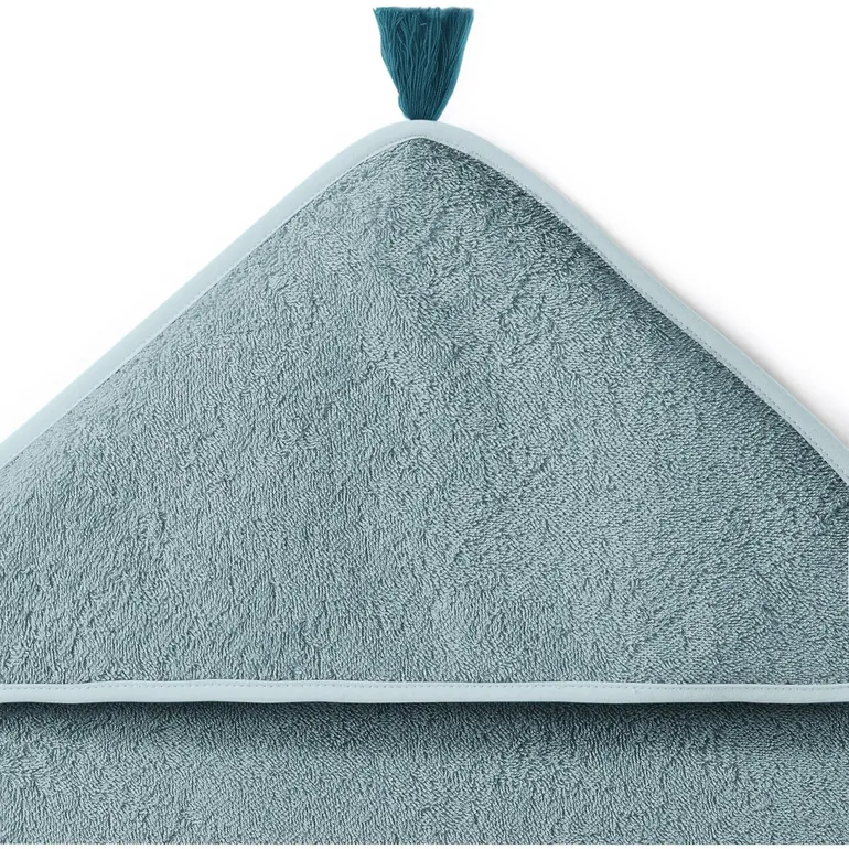 Organic Cotton Baby Bath Cape - 1