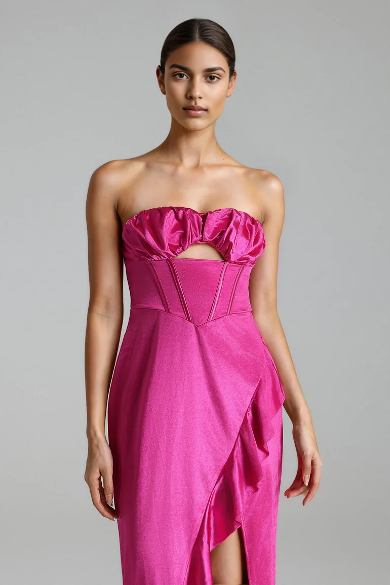 joie pink dress Eve Mini Cotton Dress at Joie
