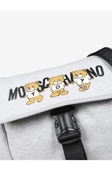 Baby Bear Logo Changing Bag in Grey (40cm)