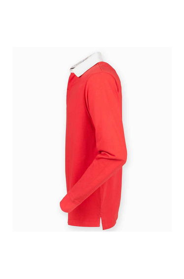 Front Row Mens Premium Rugby Shirt - Red product thumbnail 3