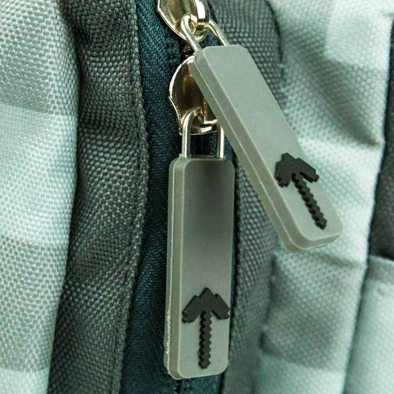 Minecraft Childrens/Kids Official Silver Mini Backpack - Silver - 2