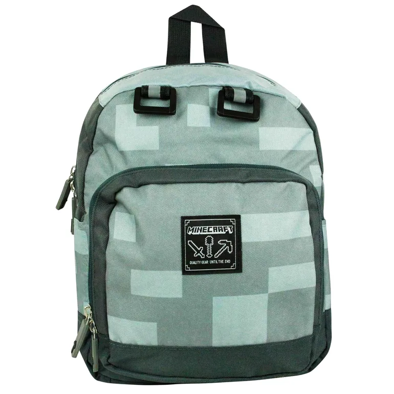 Minecraft Childrens/Kids Official Silver Mini Backpack - Silver