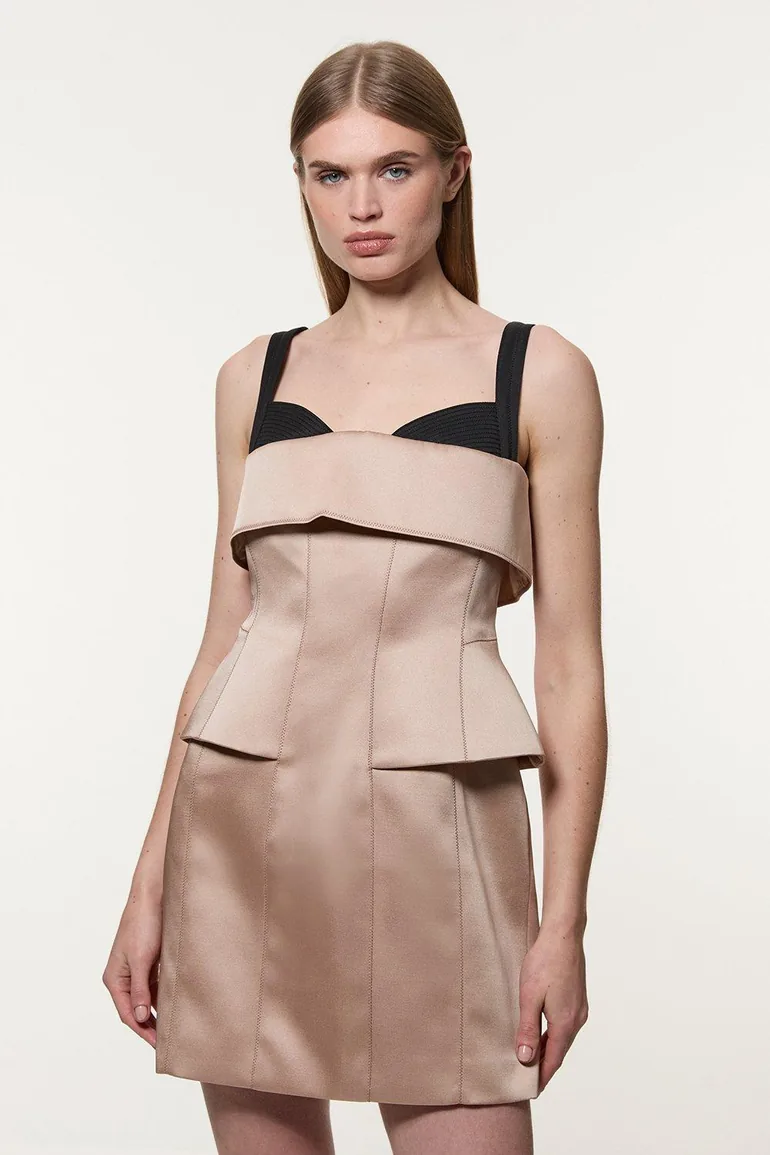 open lace back dress Karen Millen