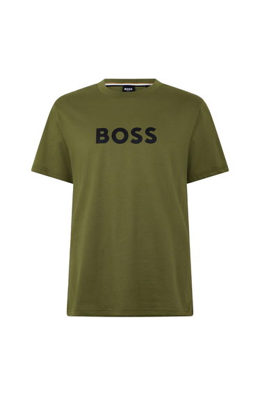 Boss Mens Hbw Logo T-Shirt - Sage Blue