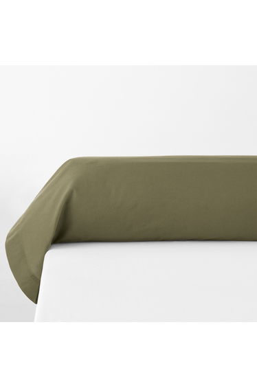 Scenario Plain 100% Washed Cotton Bolster Cover