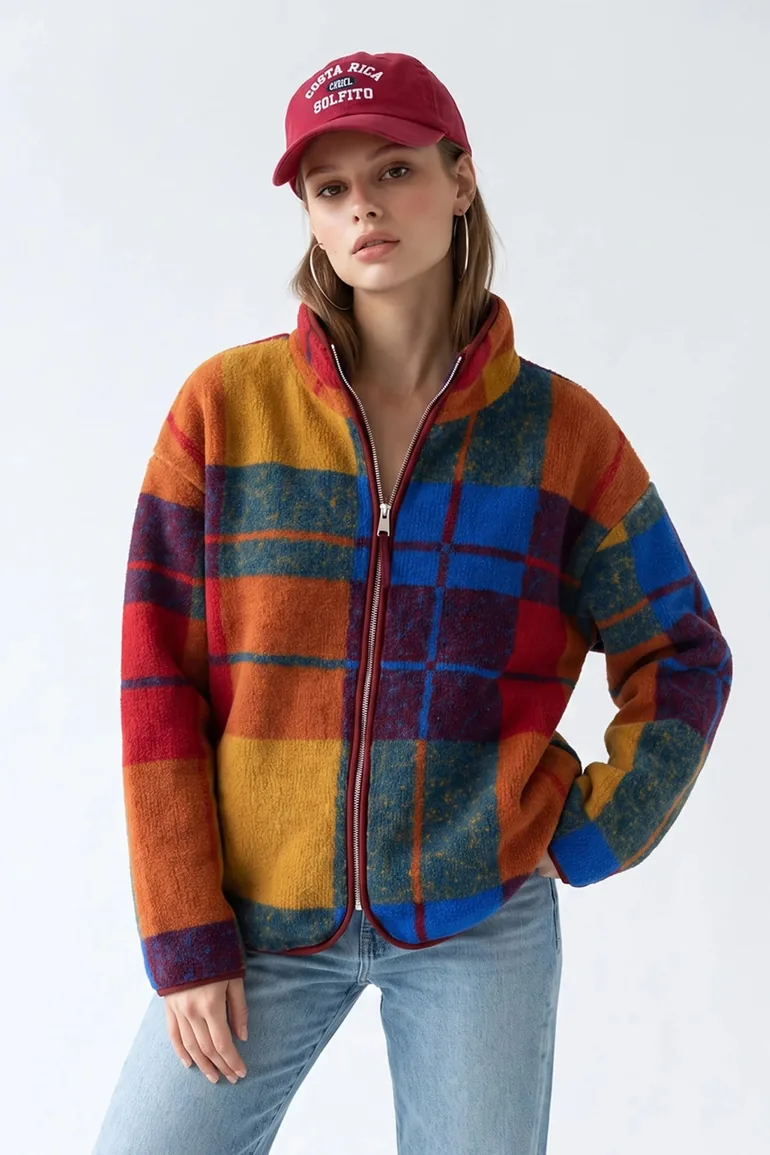 MIXRAY Women's Cotton-Blend Sweatshirt