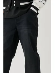 Tall Straight Rigid Jean - washed black - 2