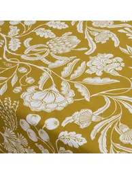 Linda Tablecloth in Washed Cotton with Flowers Print - 4