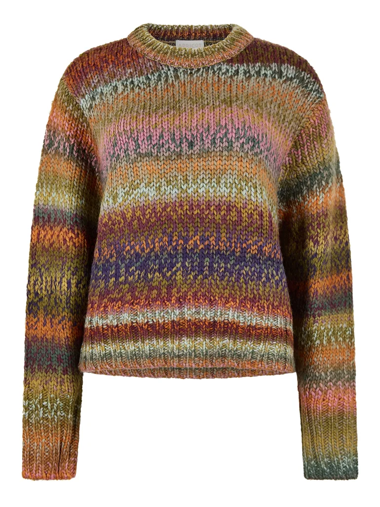 Chunky Knit Tonal Stripe Jumper - 4