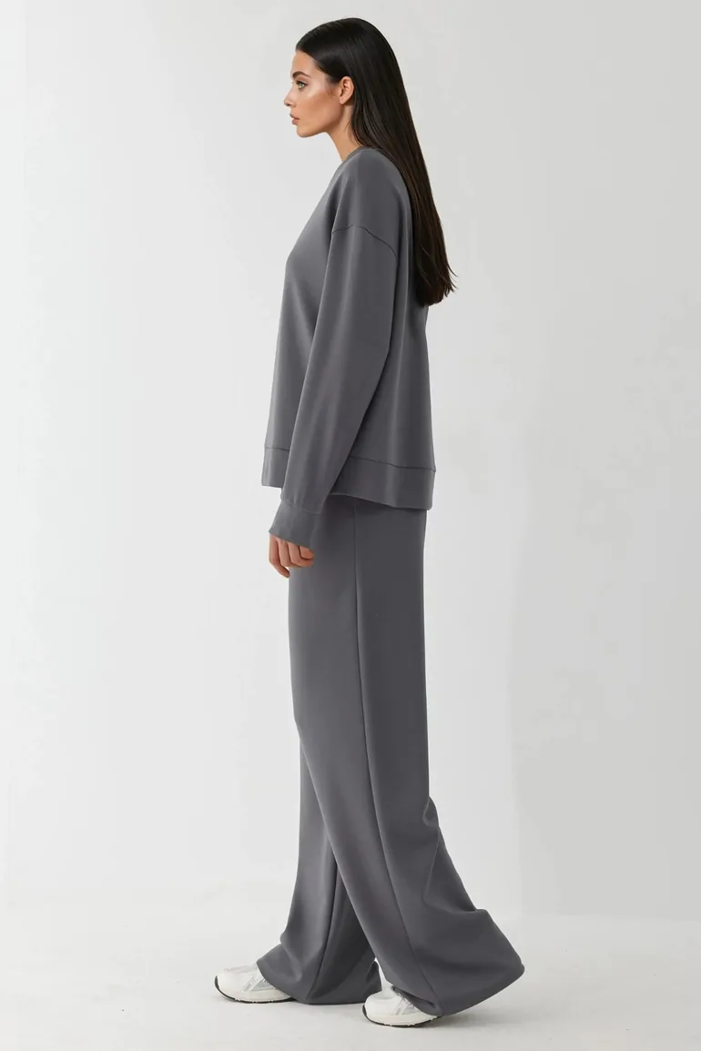 Modal Touch Basic Sweatshirt - 3