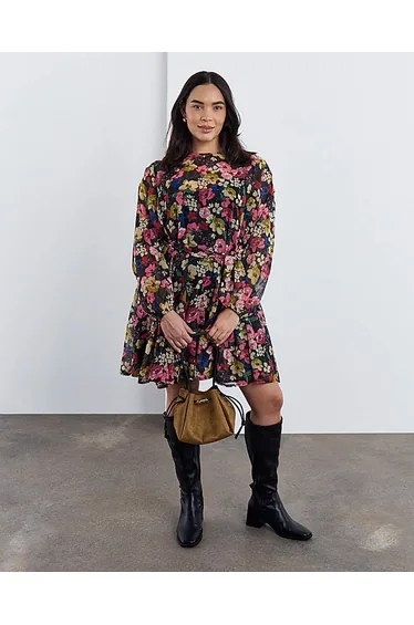 Simply Be Floral Skater Dress