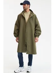 Long Oversize Windbreaker