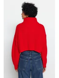 Sweater - Red - Regular fit - 4