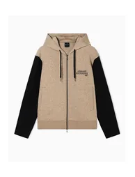 Contrast Sleeve Hoodie